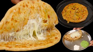 एकदम स्ट्रीट स्टाइल आलू चीज़ पराठा आसान तरीके से  Aloo cheese Paratha  Aloo Paratha KabitasKitchen [upl. by Liscomb]