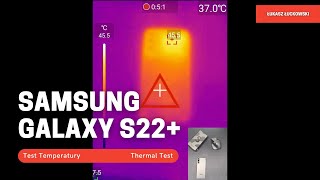 SAMSUNG Galaxy S22 Test Temperatury Exynos 2200 Thermal Test [upl. by Atnomed186]