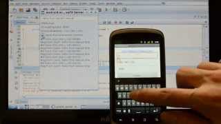 JavaJavaFX Server link to Android Client [upl. by Aihcela]