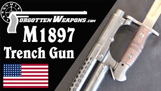 Peak American the Winchester 1897 Trench Gun in WW1 [upl. by Ellednek]