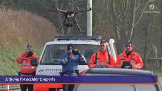 No Comment  A drone for accident reports [upl. by Polik42]