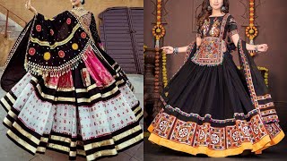 Navratri Special Black Chaniya Choli DesignTraditional Chaniya Choli DressNavratri Outfit Ideas [upl. by Ysnil]