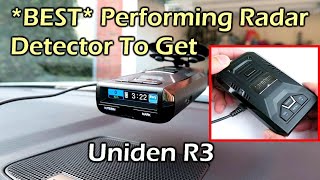 BEST Performing Radar Detector You Need To Get  UNIDEN R3 [upl. by Westleigh]