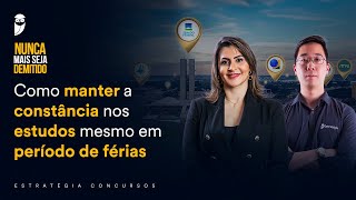 Como manter a constância nos estudos mesmo em período de férias [upl. by Adair]