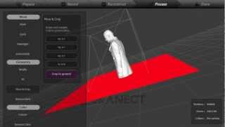 Tutorial  Skanect 11  Plane Cut [upl. by Hayikat]