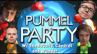 Nemesis plays Pummel Party with Caedrel Baus Wunder Yamatocannon Guldborg [upl. by Novar]