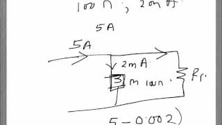 Electrical Engg Ammeter reading problem example [upl. by Ardnaeel]