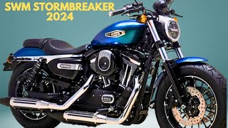 SWM StormBreaker 2024  Motorbike Similar to Harley Davidson [upl. by Lebama26]