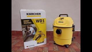 Aspiradora Karcher WD1  Una de las aspiradoras más VENDIDAS [upl. by Herriott]