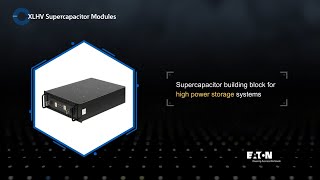 The power of supercapacitorbased modules for high power applications [upl. by Kaenel788]