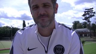 PierreYves Bodineau entraineur PSG U19 interviewé par Christian Estevez [upl. by Navinod]