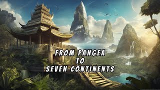 The split of Pangea a journey that shaped our world into seven unique continents [upl. by Dione]