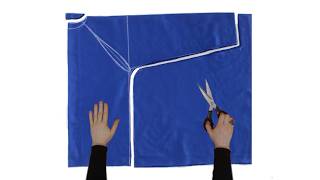 Super Easy Raglan Sleeve Sweatshirt Cutting amp Sewing [upl. by Eidas]