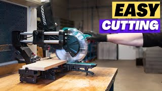 This Miter Saw is Perfect amp Powerful VONROC 1700W  Review 2024 [upl. by Marba]