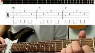 Guitar Lesson  House Of The Rising Sun Arpeggio Picking wwwguitarteachercom [upl. by Shakespeare]