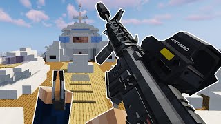 The Most Immersive Minecraft Gun Mod [upl. by Nnyw418]