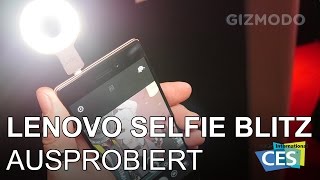 CES Lenovo Vibe Xtension  SelfieBlitz für Selbstverliebte [upl. by Chasse684]