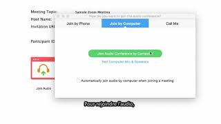 Tutoriel zoom Rejoindre le webinaire [upl. by Ellerahc405]