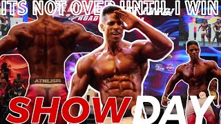 ITS NOT OVER UNTIL I WIN  SHOW DAY SHERU CLASSIC PRO SHOW  rahulfitnessifbb [upl. by Berri]