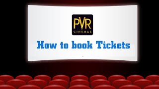 PVR cinemas Ticket Booking  How To Book Cinema Ticket Online  Online Movie Ticket booking [upl. by Doxia863]