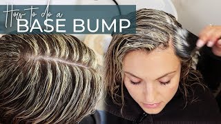 Base Bump Technique with no warmth including my Secret Formula perfect for Blonde Highlights [upl. by Danaher785]