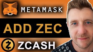 How to Add Zcash ZEC to Metamask Wallet [upl. by Orteip]