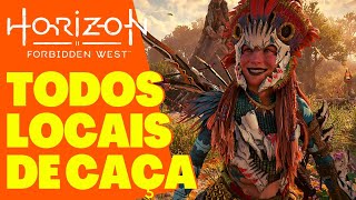 Dicas onde caçar animais em horizon forbidden west todos os locais [upl. by Nomit]