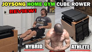 Rowing My Way to PEAK Hybrid Athlete  JOYSONG Home Gym Cube Rower Review [upl. by Gamaliel173]