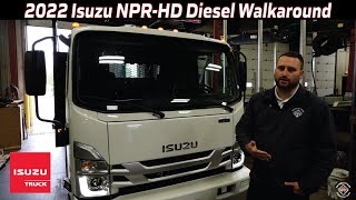 2022 Isuzu NPRHD Diesel Walkaround  Walkaround Video [upl. by Eelarbed459]