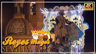 CABALGATA REYES MAGOS  Sevilla 2024 [upl. by Adine69]