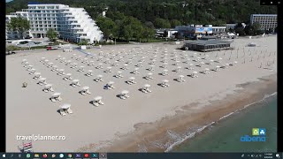 Plaja din Albena Bulgaria în 2020context COVID19 [upl. by Nagar]