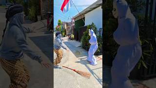 DIKEJAR POCONG  TIKTOK KOCAK NURRAYNI25 [upl. by Nila507]