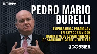 Pedro Burelli Empresarios presionan en USA narrativa de levantamiento de sanciones sobre Venezuela [upl. by Honorine]