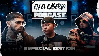 ANUEL AA POR PRIMERA VEZ EN EL CASERÍO PODCAST JUNTO AL DOMINIO EN UNA EDICIÓN ESPECIAL [upl. by Yanehc]