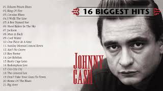 Johnny Cash Greatest Hits  Best Songs Of Johnny Cash  FULL ALBUM [upl. by Audy]