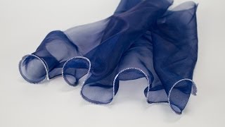 How to Sew a Curly Hem With Fishing Line [upl. by Bubalo]