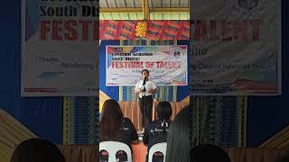 DFOT 2023 Oratorical Contest  Filipino 1st Placer  Glerah Faith Omagac of Luzon NHS [upl. by Yehtomit]