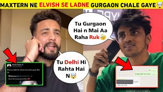 BREAKING NEWS 🤕 Big Kalesh Between Elvish Yadav Vs Maxtern  Full Update [upl. by Nyrat]