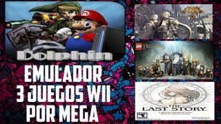 EMULADOR WII Para PC  Guia De Instalacion  3 Juegos Subidos A MEGA [upl. by Kaylee967]