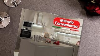 Cucina moderna con isola VERONICA  MONDO CONVENIENZA [upl. by Nedia]