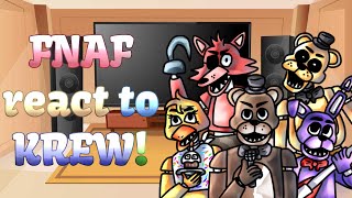 FNAF react to KREW 🥞 ItsFunneh 🥞 YHS FNAF Animatronics 11 [upl. by March]