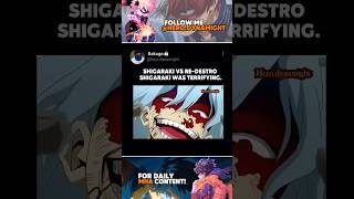 SHIGARAKI VS REDESTRO SHORTS REDESTRO myheroacademia shigaraki [upl. by Lilllie350]