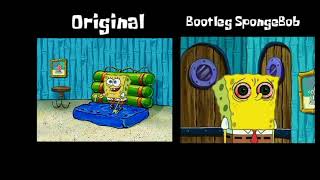 SpongeBob SquarePants Dumped vs Bootleg Comparison [upl. by Ykvir]