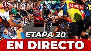 VUELTA A ESPAÑA 2023 EN VIVO  ETAPA 20 EL REAL  GUADARRAMA [upl. by Avenej]