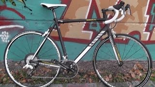 Canyon Roadlite AL 60 SL 2014 first ride [upl. by Bennir861]