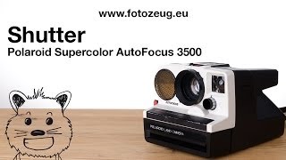 Polaroid Supercolor AutoFocus 3500  Shutter [upl. by Ro]