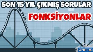 Fonksiyonlar Son 15 Yılın Çıkmış Soru Çözümleri  APOTEMİ YAYINLARI [upl. by Liederman]