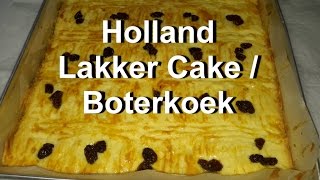 Holland Lakker Cake or Boterkoek [upl. by Kruger]