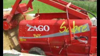 SABRE Zago Unifeed TMR Horizontal Mixer Wagon [upl. by Rosena74]