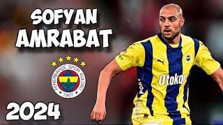 Sofyan Amrabat 2024 Welcome to Fenerbahce   Best Defensive Skills amp Tackles [upl. by Lohman]